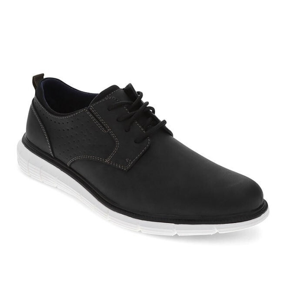 Dockers Mens Casual Lace Up Oxford Size 8 Black Fontera 90-41174